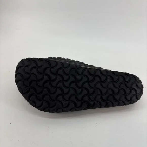 Birkenstock Madrid Birko-Flor Sandals Adjustable Sz US 8 EU 38Black Womens - Picture 10 of 14